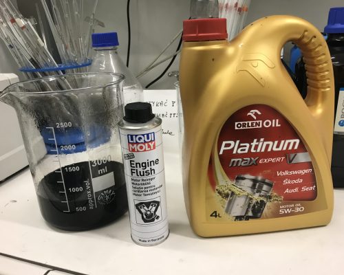 PRZYGOTOWANIE OLEJU DO BADAŃ SILNIKOWYCH